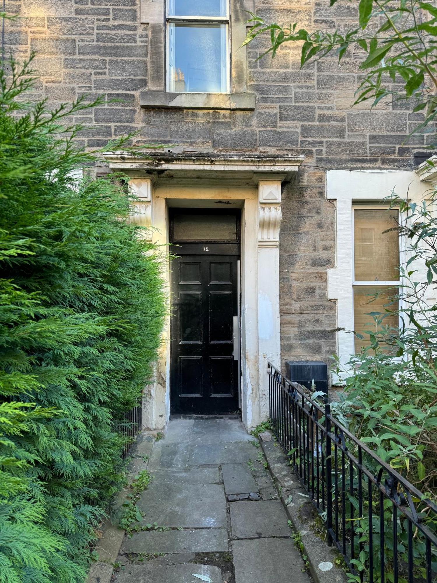 Central Room In Historic Tenement Shared Apartment Near Old Town EDI Exterior foto